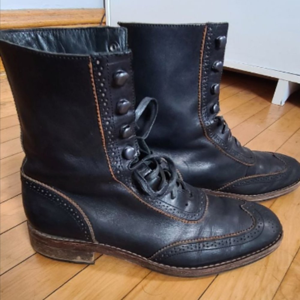 Wolverine 1000 Mile Winchester Boots Size 8.5 Men's